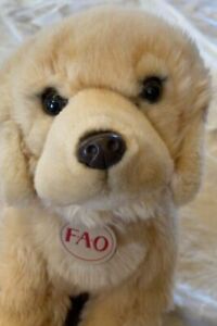 FAO Schwarz Plush Golden Retriever Dog Furry 13