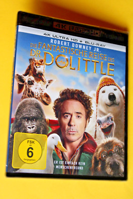 Die fantastische Reise des Dr.Dolittle in 4K-2 Blu-ray-NEU/OVP