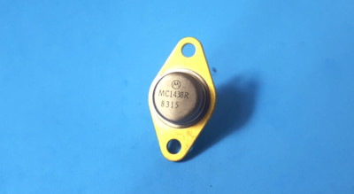 ( 1 pc) Buffer Amplifier, MC1438R, Motorola, 1 Func, BIPolar, MBCY9, Gold Leads