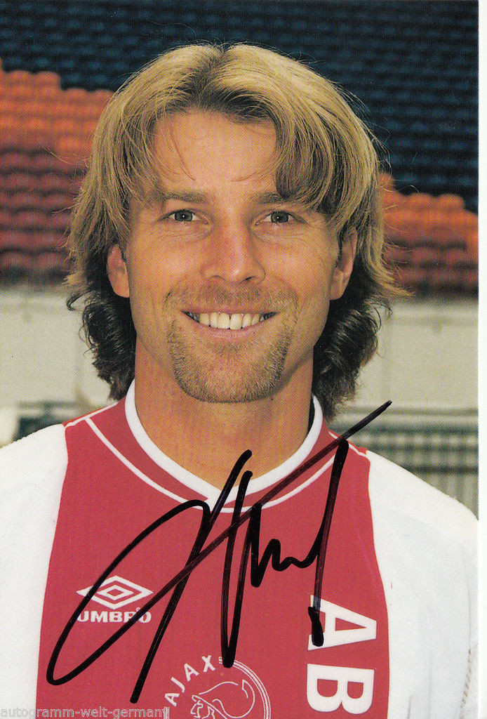Carte Autographiée FRANK VERLAAT - Sturm Graz & Equipe Des Pays-Bas - Ancien De L'Ajax, Werder, Stuttgart