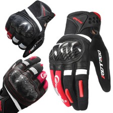 Motorcycle Breathable Gloves Summer Finger Touchscreen Motorbike Racing Gloves