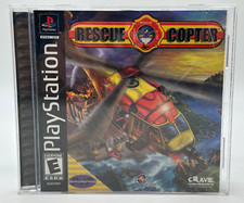 Rescue Copter (Sony PlayStation 1, 2002)-CIB- TESTED & WORKS