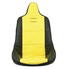 Empi 62-2350 Yellow Vinyl High Back Poly Seat Cover. Dune Buggy Vw Baja Bug Ea