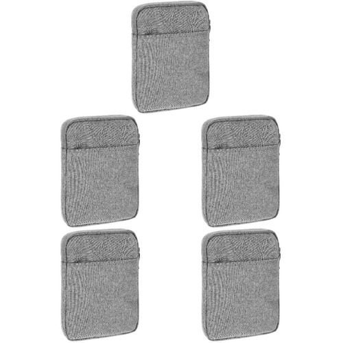Set of 5 -book Protective Cover Ebook Carrying Bag Travel - Picture 7 of 12