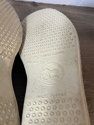 Emanuela Herren Größe 42 US Größe 9 Blau Turnschuhe Hergestellt in Italien - Bild 8 von 8