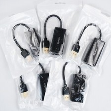 5-Pack USB 2.0 to Ethernet Adapter USB to RJ45 Adapter Supporting 10/100 Mbps