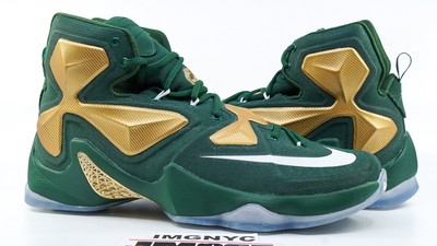 green lebron 13
