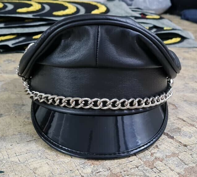【COVERCHORD】NY BRIM LEATHER CAP 198358022635_default_0010_gran