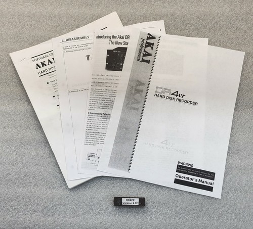 Akai DR4d HD Recorder Version 4.02 Software für 250 virtuelle Spuraufnahmen  - Bild 1 von 2