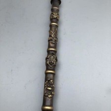 Dragon Phoenix Tobacco Pipe Set Long Stem Smoking Accessory