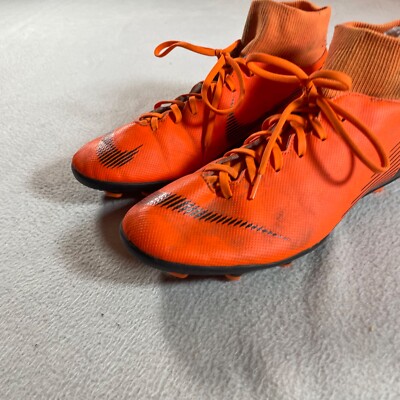 Nike Mercurial オレンジ シューズ Nike Mercurial Superfly 6 Cleats Mens 12 Orange Club MG Shoes