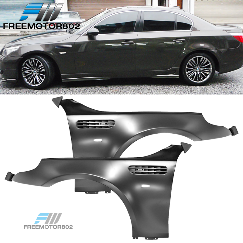 Fits 03-09 BMW E60 5 Series Sedan Wagon M5 Style Metal Fender Side