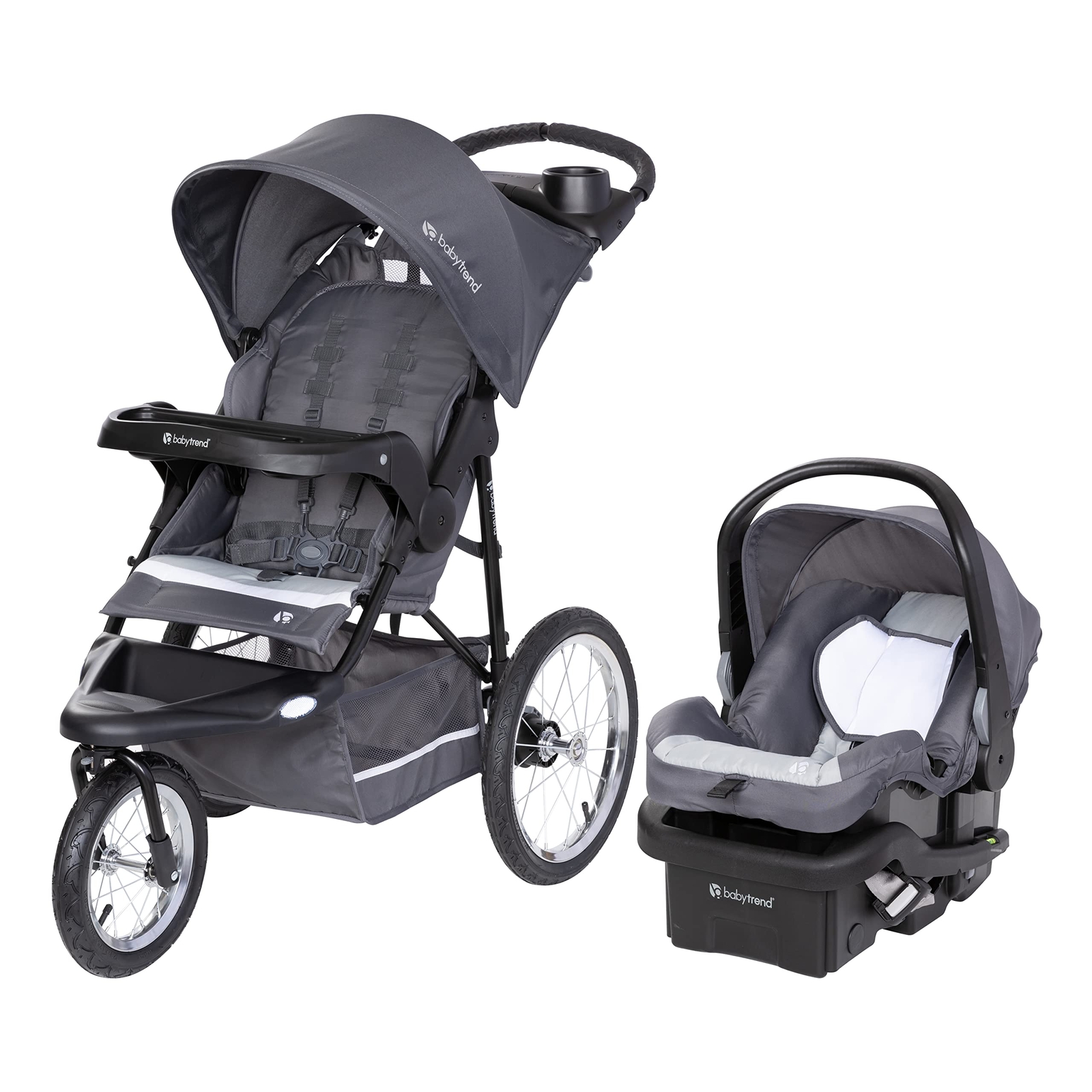 Baby Trend Expedition Jogger Travel System Dash Grey