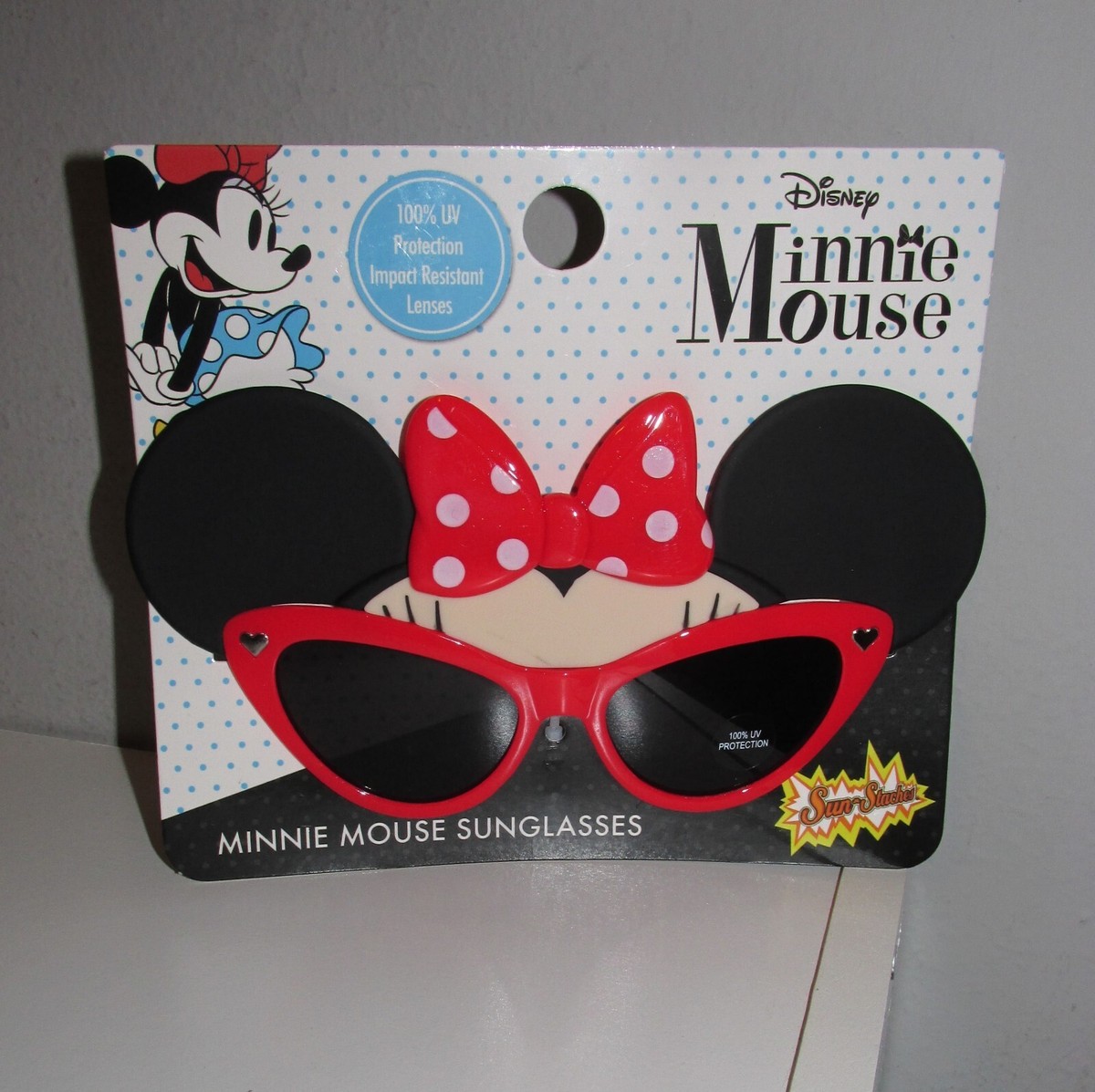 Kids CUTE Minnie Mouse Costume Sunglasses BRAND NEW W TAGS!!