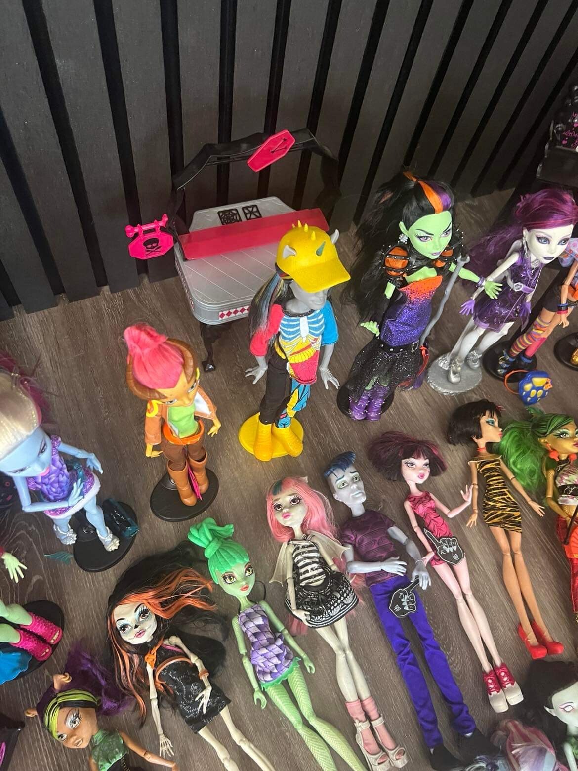 Rare!!! Monster High Dolls Bulk Lot Inc Dolls, accessories, stands