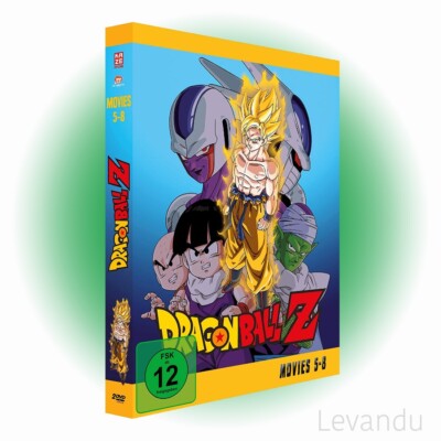 DVD DRAGONBALL Z - MOVIES - BOX 2 (Filme 5-8 zur Anime-Serie) - 2 DVD s