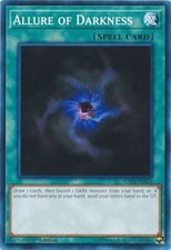 Allure of Darkness - SDSH-EN028 - Common - 1st Edition - Heavily Played