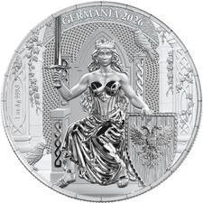 Germania 1 oz silver coin 2026