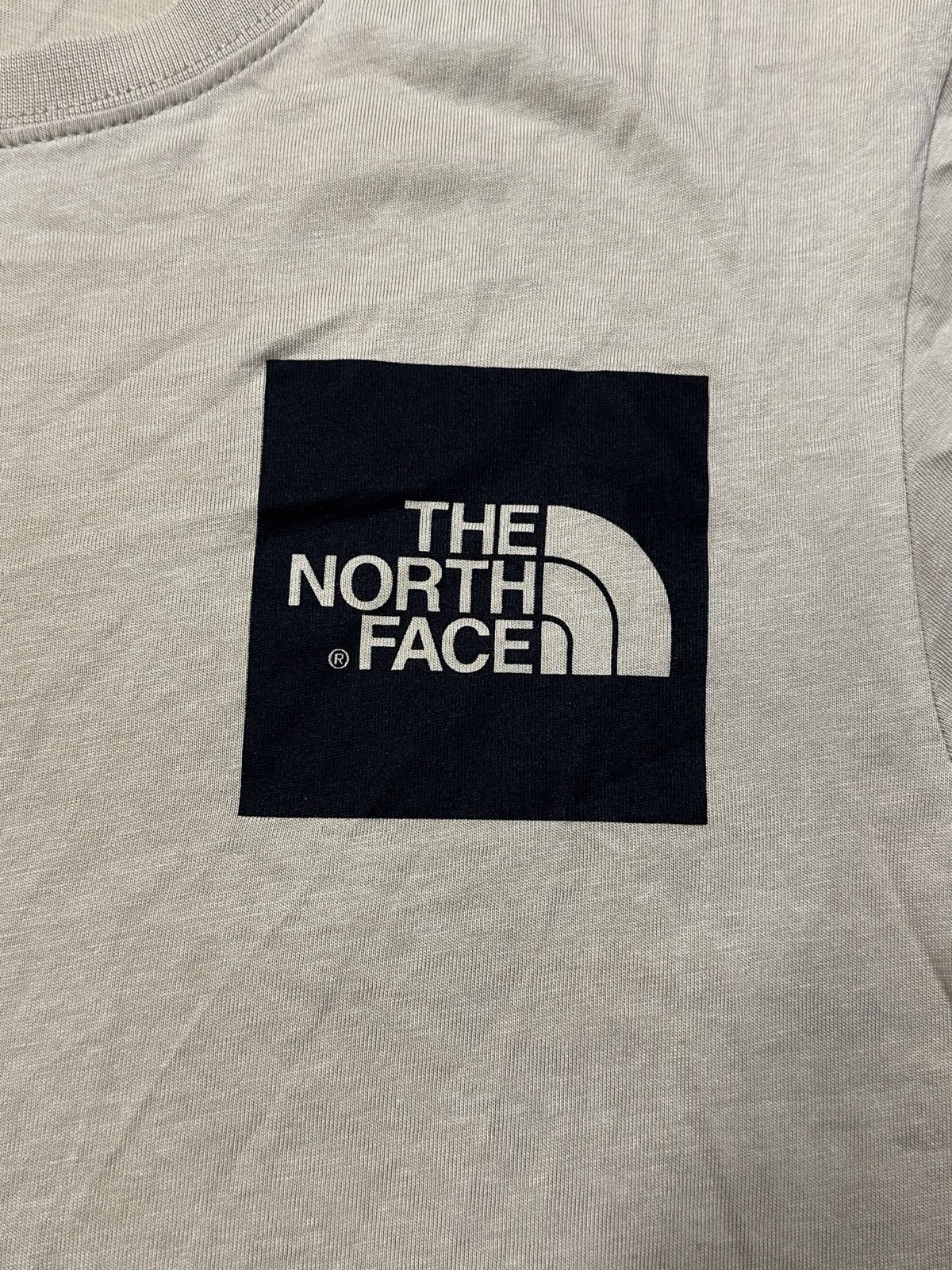 The North Face Men’s Short Sleeve Crew Neck T -Shirt Logo Beige Small image 2