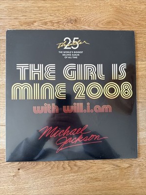 Michael Jackson The Girl Is Mine 2008 From Thriller 25 12'' Single Vinyl SEALED