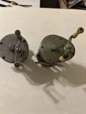 J C Higgins 537.31010 & Shakespeare No.1924 Fishing Reels