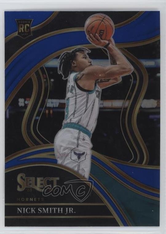 2023-24 Panini Select Courtside Blue Prizm Nick Smith Jr #293 Rookie RC 18aq