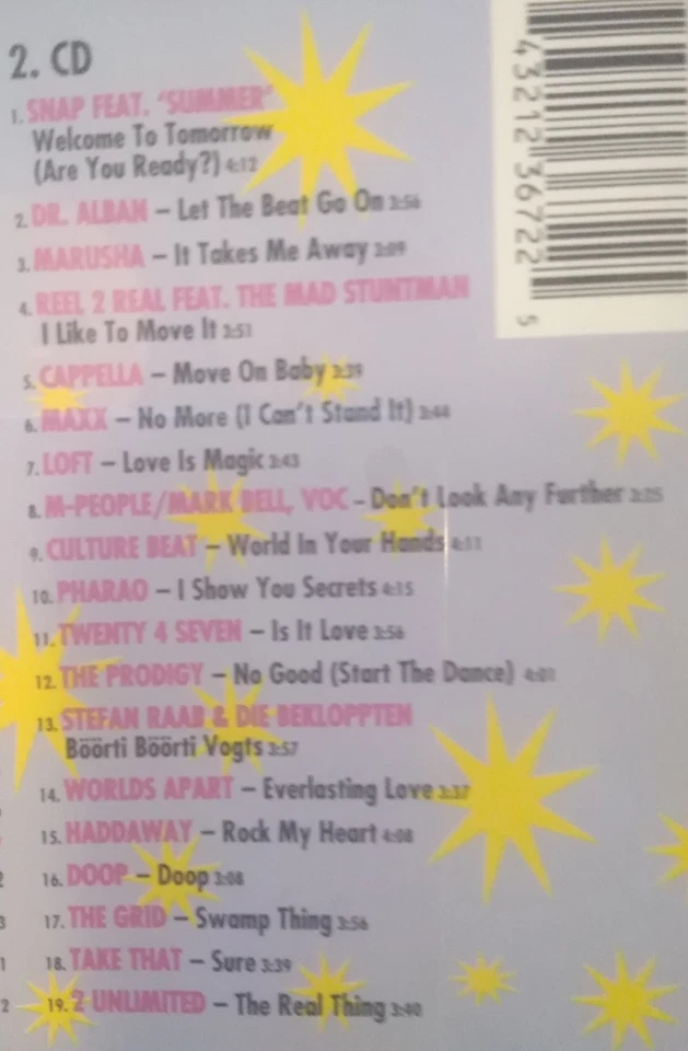 Internationale Hits 94    Doppel-CD       1994    BMG-Ariola - Bild 3 von 3