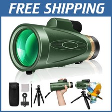 High Power Telescope 80x100 with Tripod  Smartphone Holder