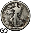 1917-S Walking Liberty Half Dollar, Obverse Mint Mark