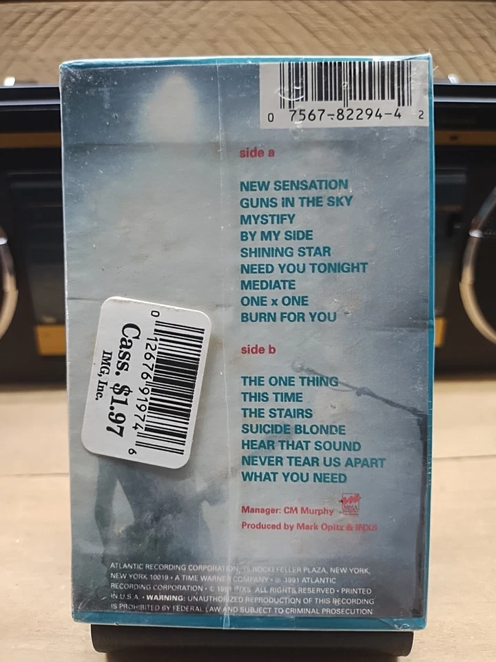 New Sealed INXS Live Baby Live Promo Box Cassette Tape With Photo Booklet  1991 - Image 2 of 4