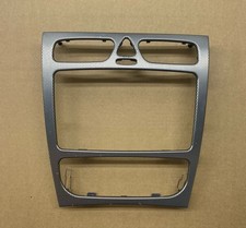 "Carbon" Verkleidung Blende Rahmen Radio Klima Mittelkonsole Mercedes W203 S203