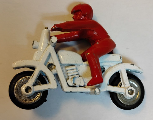 Vintage 1978 Schaper Baja Bike Scrambler Suzuki Motorcycle With Rider