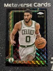 2025-26 Topps Chrome Black Geometric Refractor Jayson Tatum 03/10 CELTICS