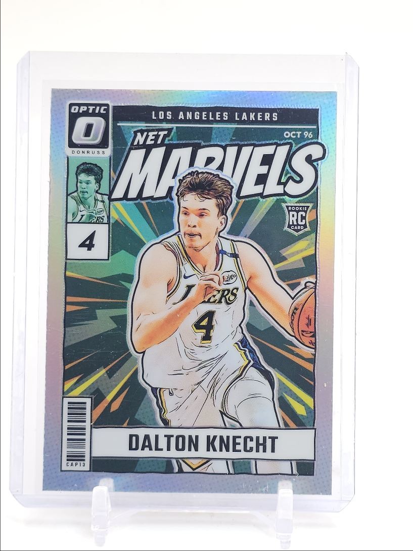 DALTON KNECHT 2024-25 DONRUSS OPTIC NET MARVELS ROOKIE HOLO PRIZM RC Q5908