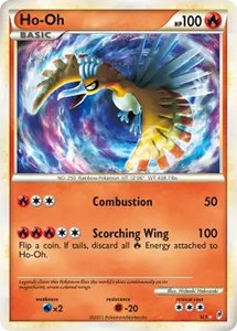 Ho-Oh - SL5 - Pokemon Call of Legends Holo Card HP