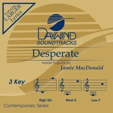Desperate Jamie MacDonald Accompaniment CD (READ DESCRIPTION) New CD