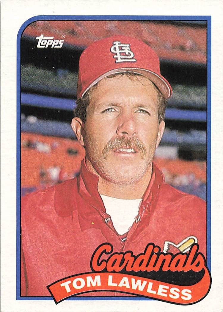 1989 Topps - Tom Lawless #312