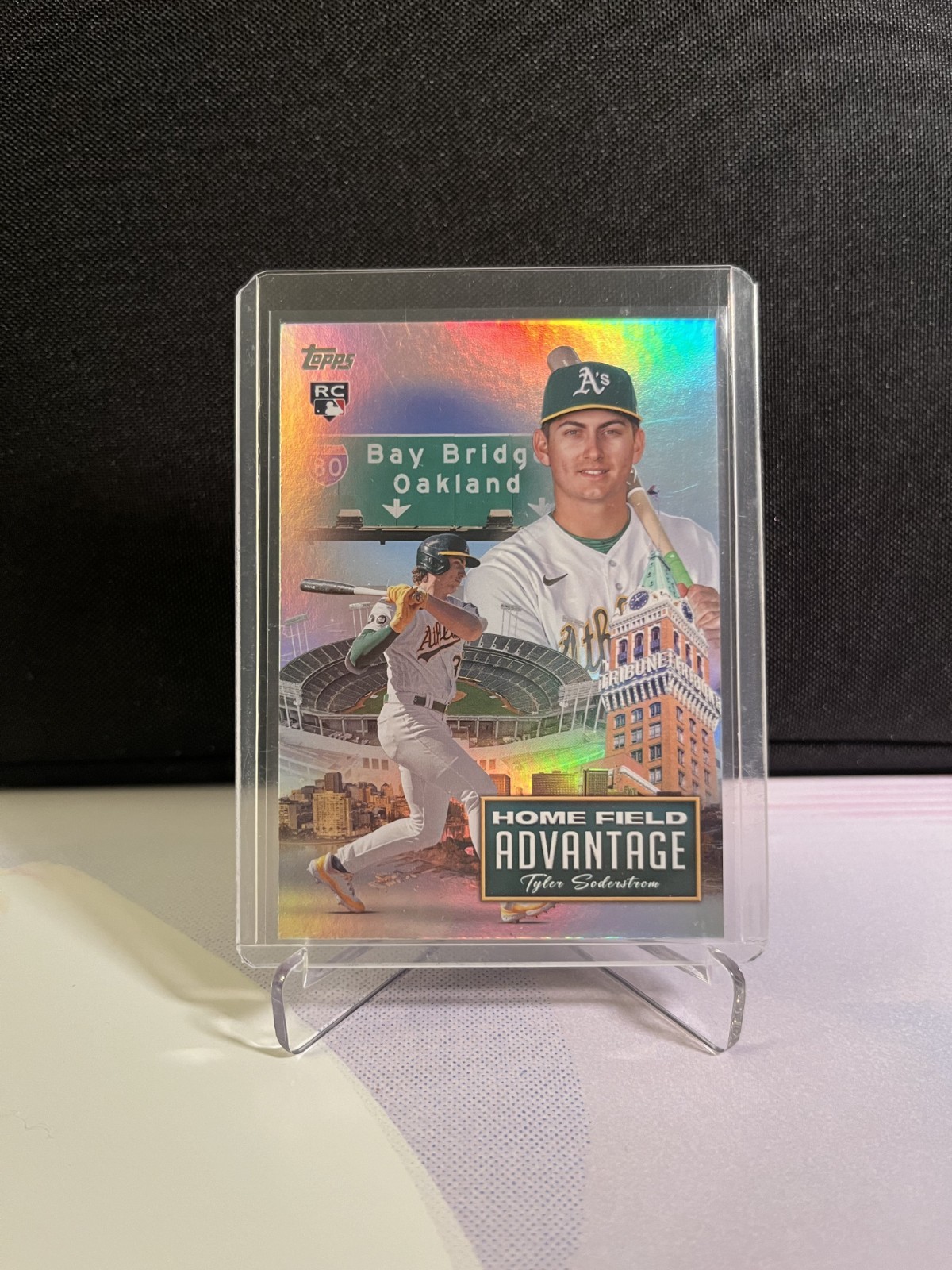 2024 Topps Series 2 Tyler Soderstrom Home Field Advantage SSP Rookie RC #HFA-18