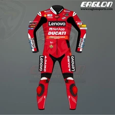 Ducati 2025 Motorcycle Racing Suit Men Leather Motorbike Riding Sports Armor CE