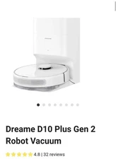 Price reduced! Dreame D10 Plus Gen 2 Robot Vacuum NEW UNUSED