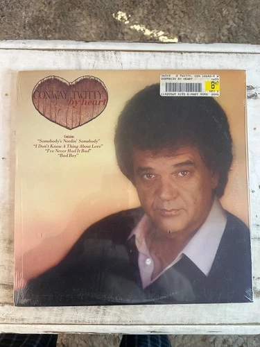 VINTAGE CONWAY TWITTY - BY HEART FACTORY SEALED LP RECORD VINYL ALBUM NEW