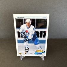 1990-91 Upper Deck Hockey Young Guns Kip Miller RC 522 NM