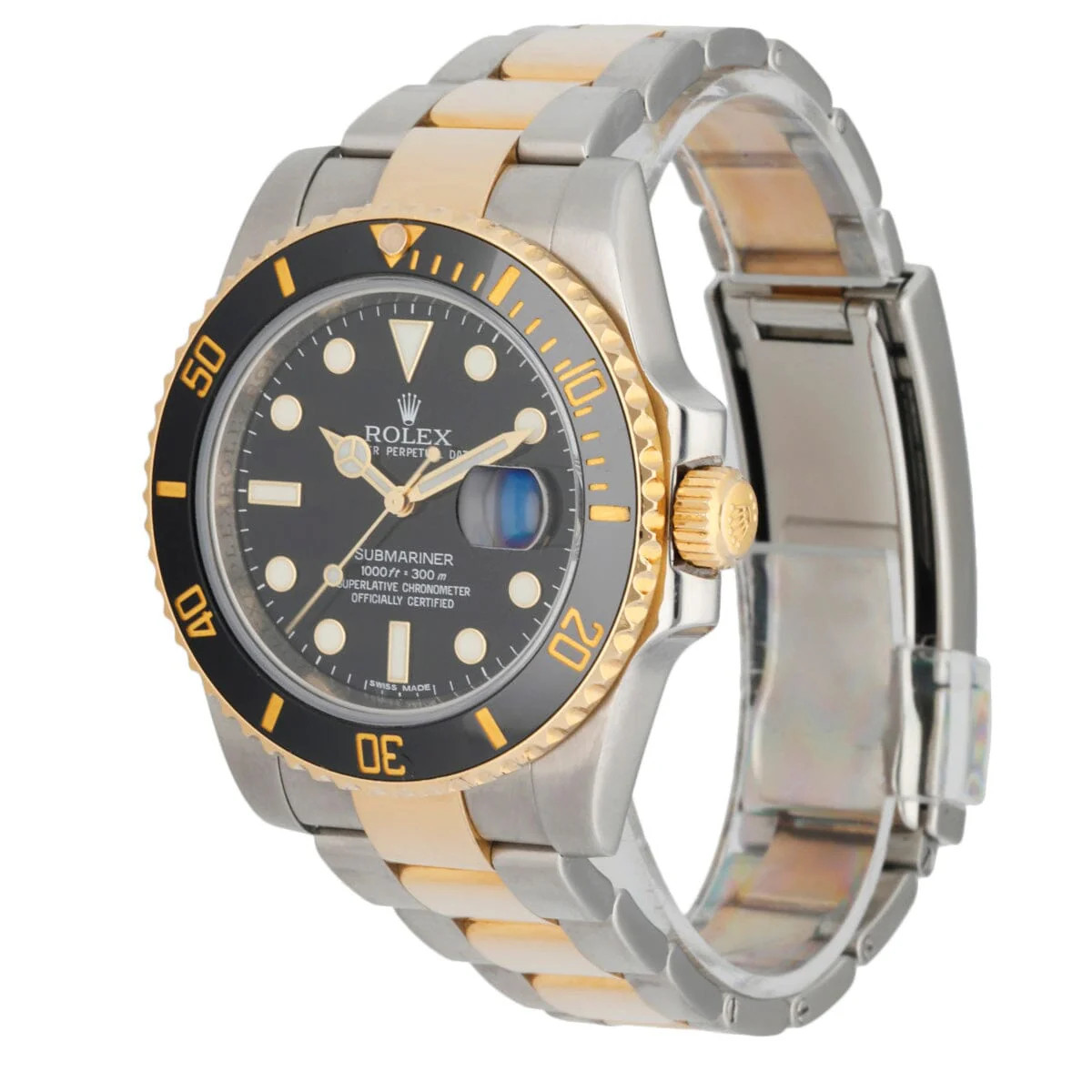 Rolex Submariner 116613 Two Tone Men's Watch | eBay