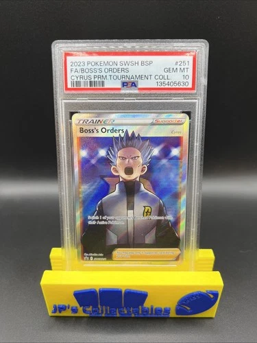 2023 Pokemon Boss's Orders (Full Art) #SWSH251 SWSH: Sword & Shield Promo PSA 10
