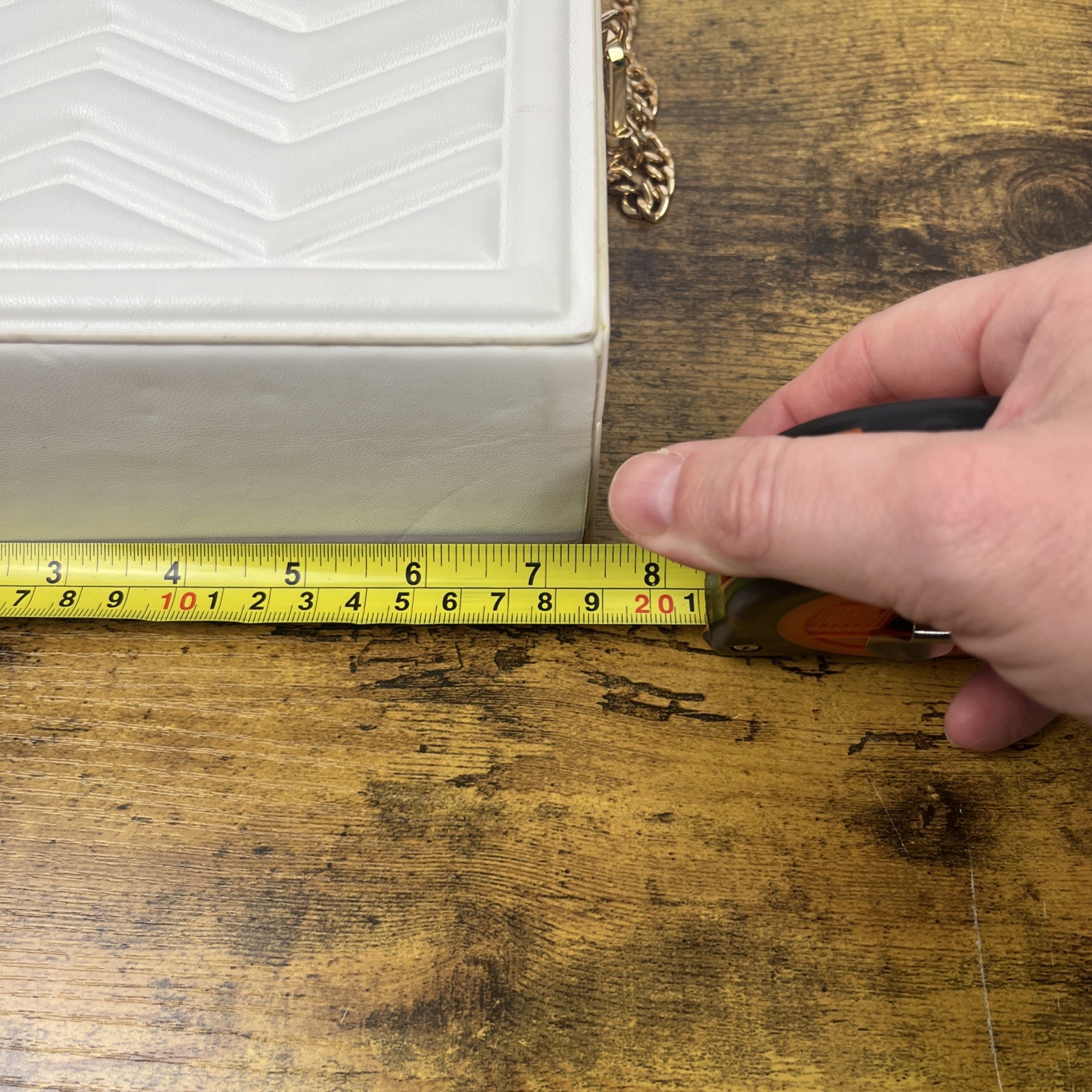 Urban Expressions White Rectangular Crossbody Bag… - image 5