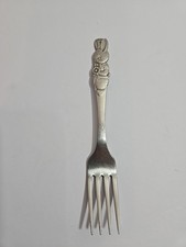 Peter Rabbit Childrens Kids Fork Oneida Community Stainless 5.75" Long