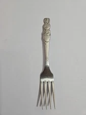 Peter Rabbit Childrens Kids Fork Oneida Community Stainless 5.75" Long
