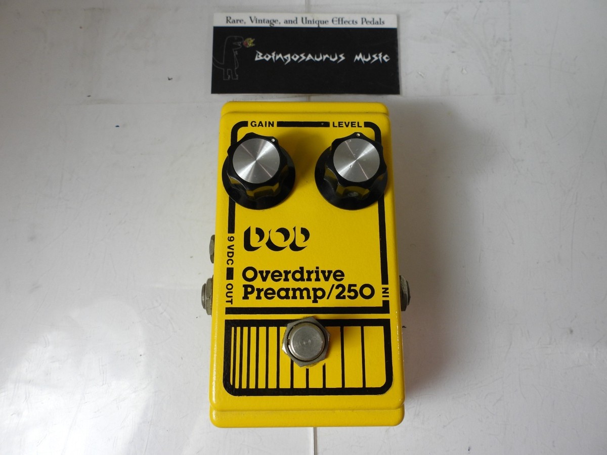 DOD Overdrive Preamp 250 80年代 ヴィンテージ 1980's DOD Overdrive Preamp 250 Effects Pedal Vintage OD