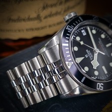 Tudor Heritage Black Bay Steel “Monochrome” | 79730 | 41mm on Jubilee 10