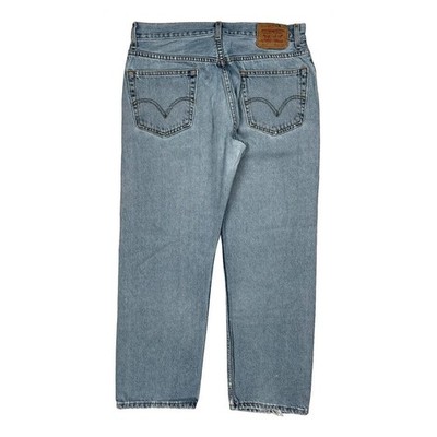 505 Levis Jeans - 32W 28L helle Waschung Baumwolle